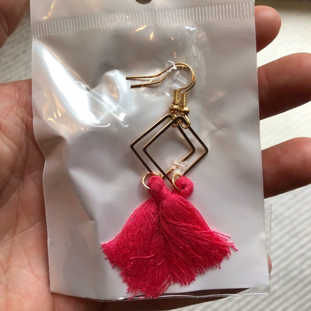 Boho tassel earrings